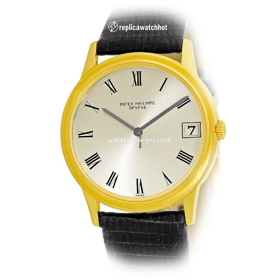 Patek Philippe Calatrava Mens watch Unisex Automatic Yellow gold 3601J 2