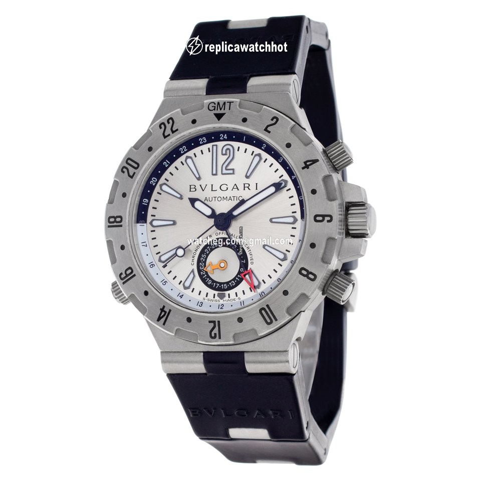 Bulgari Diagono Mens watch Unisex Automatic Steel GMT40 S 2