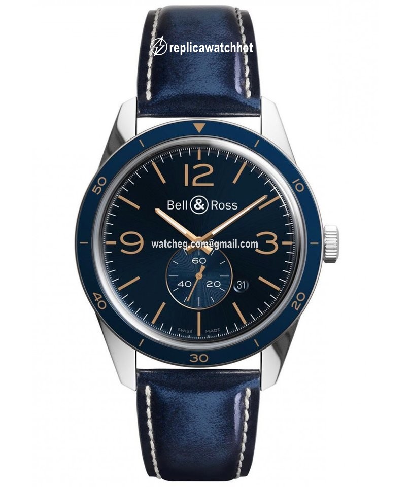 Bell & Ross BR V1 Automatic Steel BRV123-BLU-ST SCA 2