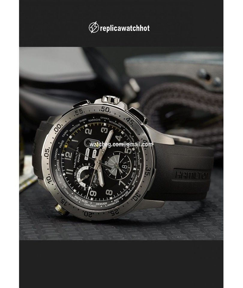 Hamilton Khaki Aviation Quartz Steel FC-H76714335 2