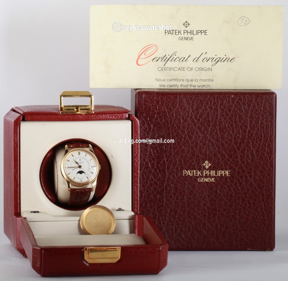 Patek Philippe Perpetual Calendar Mens watch Unisex Automatic Yellow gold 5050 2