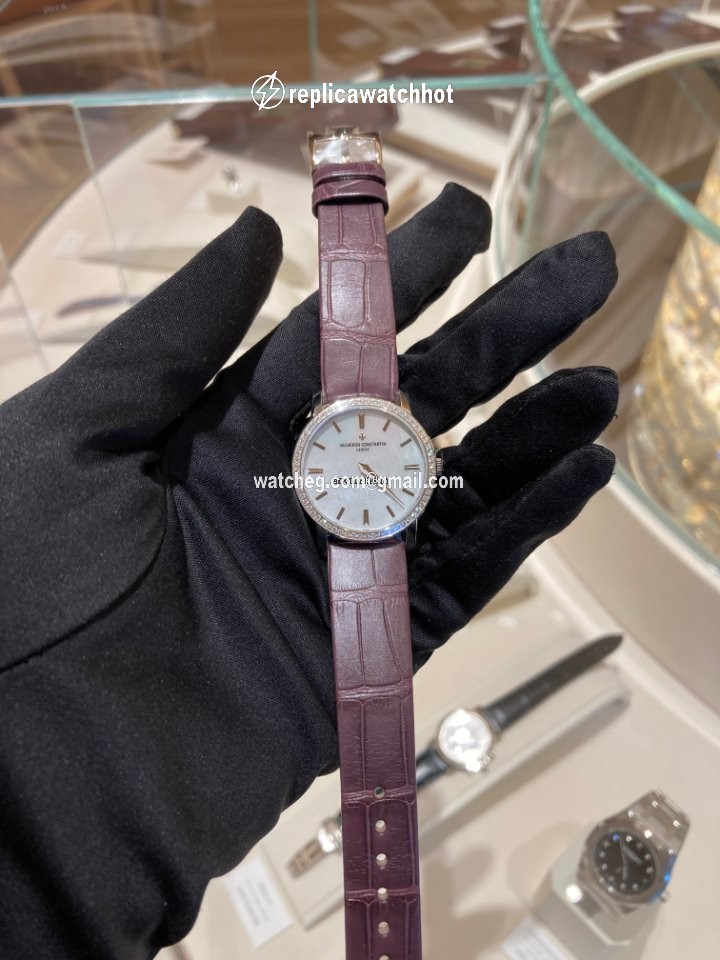 Vacheron Constantin Patrimony Womens watch Quartz White gold 25558 000G-9830 2