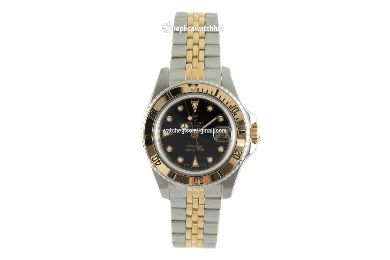 Tudor Prince Oysterdate Womens watch Automatic Gold Steel 96093 2