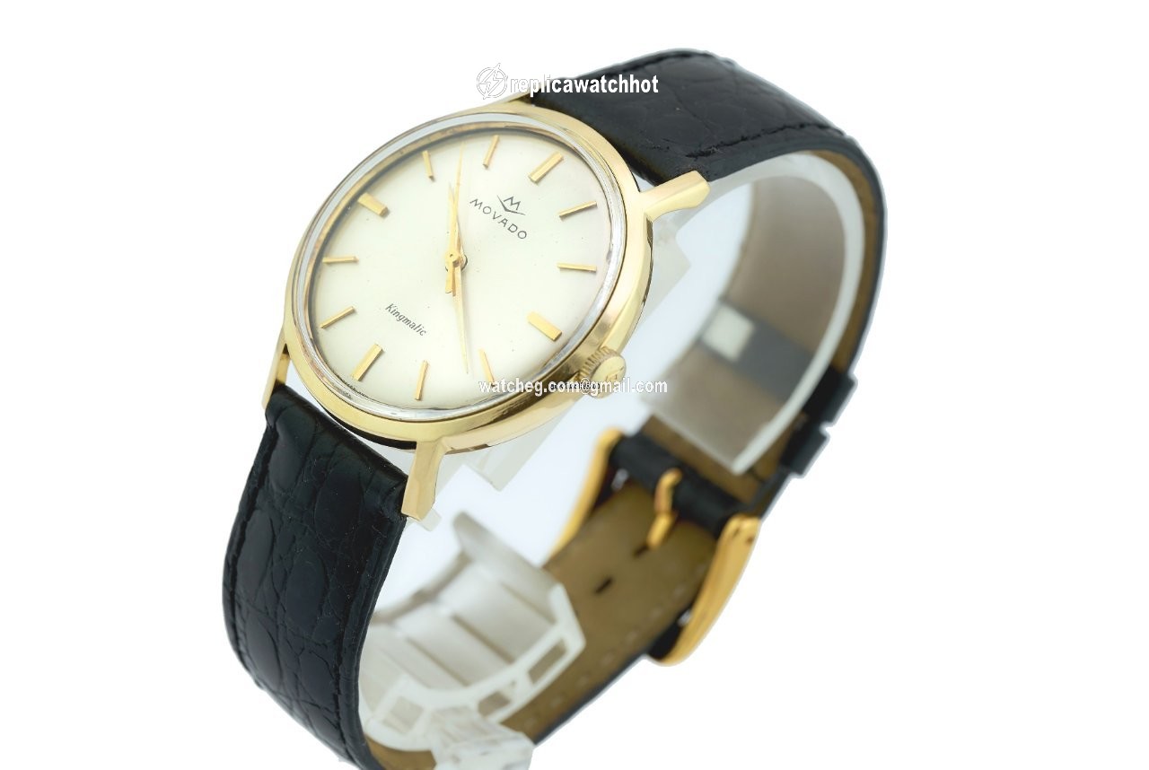 Movado Kingmatic Mens watch Unisex Automatic Yellow gold Movado Kingmatic 2