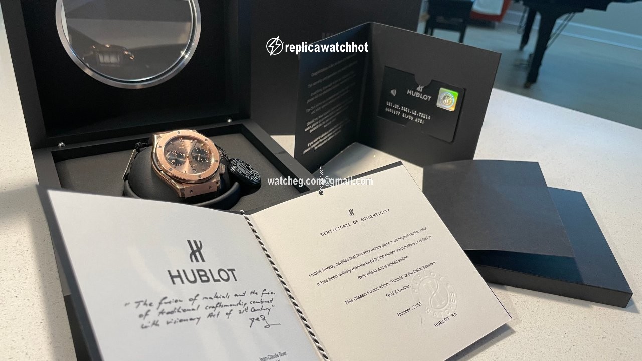 Hublot Classic Fusion Mens watch Unisex Automatic Rose gold 521.OK.3481.LR.TKH14 2