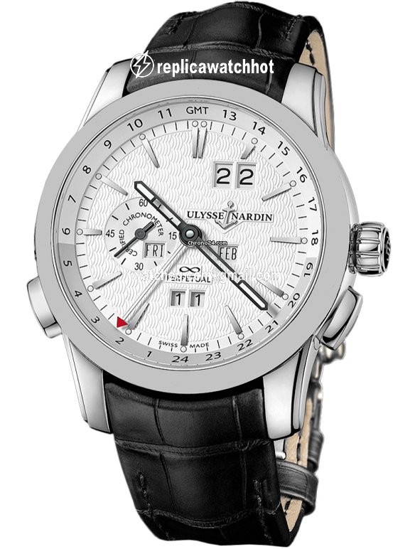 Ulysse Nardin Perpetual Manufacture Mens watch Unisex Automatic Platinum 329-10 2