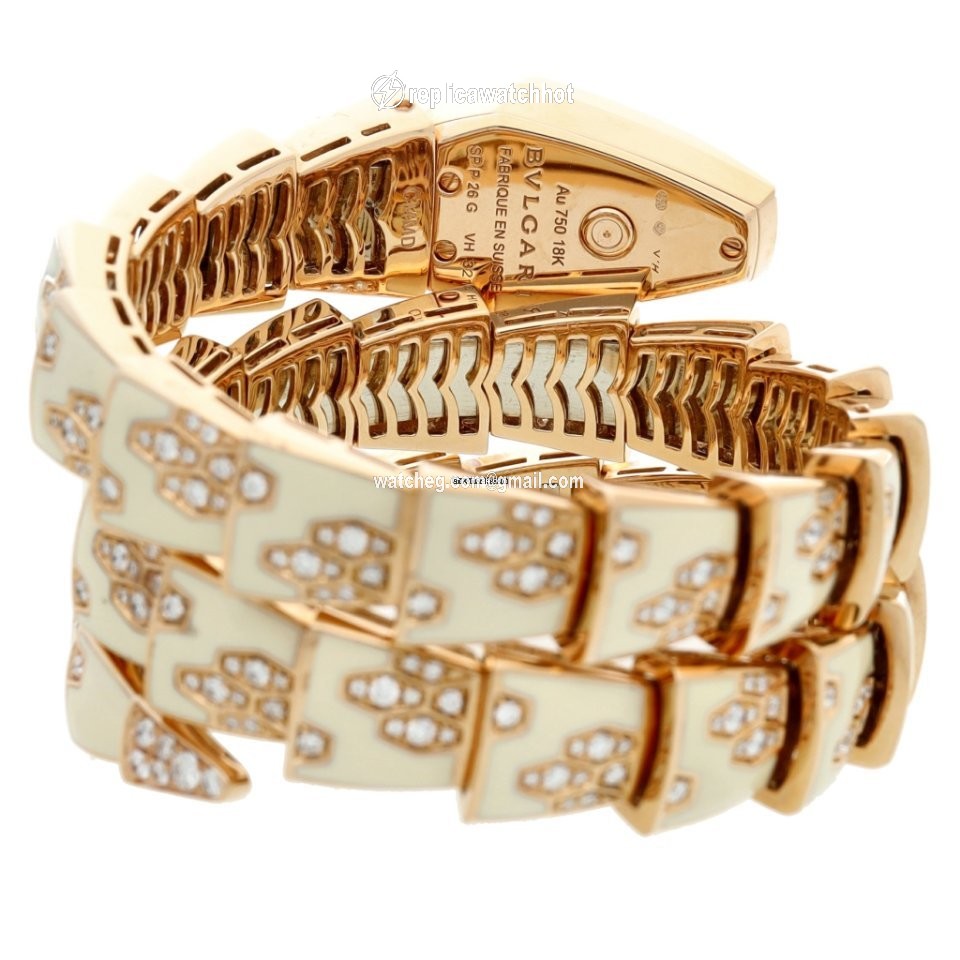 Bulgari Serpenti Womens watch Quartz Rose gold spp26wgd1gwld1.2t 2