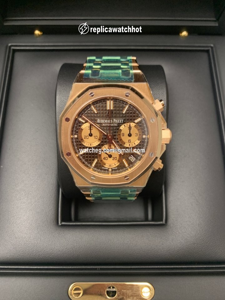 Audemars Piguet Royal Oak Chronograph Mens watch Unisex Automatic Rose gold 26239OR.OO.1220OR.02 2