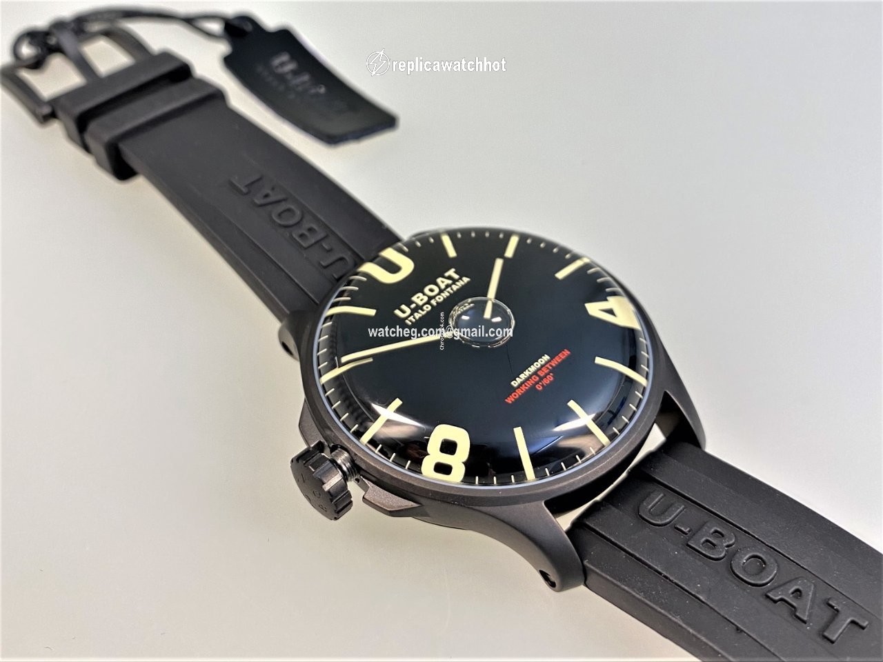 U-Boat Mens watch Unisex Quartz Steel 8464 A 2