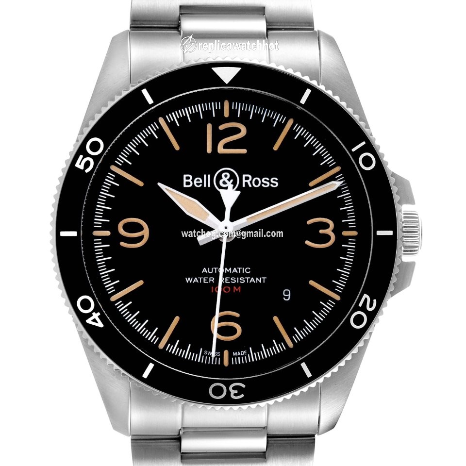 Bell & Ross BR V2 Mens watch Unisex Automatic Steel BRV292-HER-ST SST 2