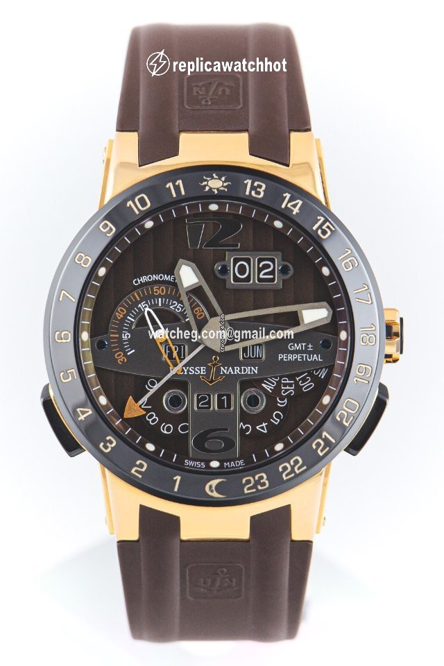 Ulysse Nardin El Toro  Black Toro Mens watch Unisex Automatic Rose gold 322-00 2