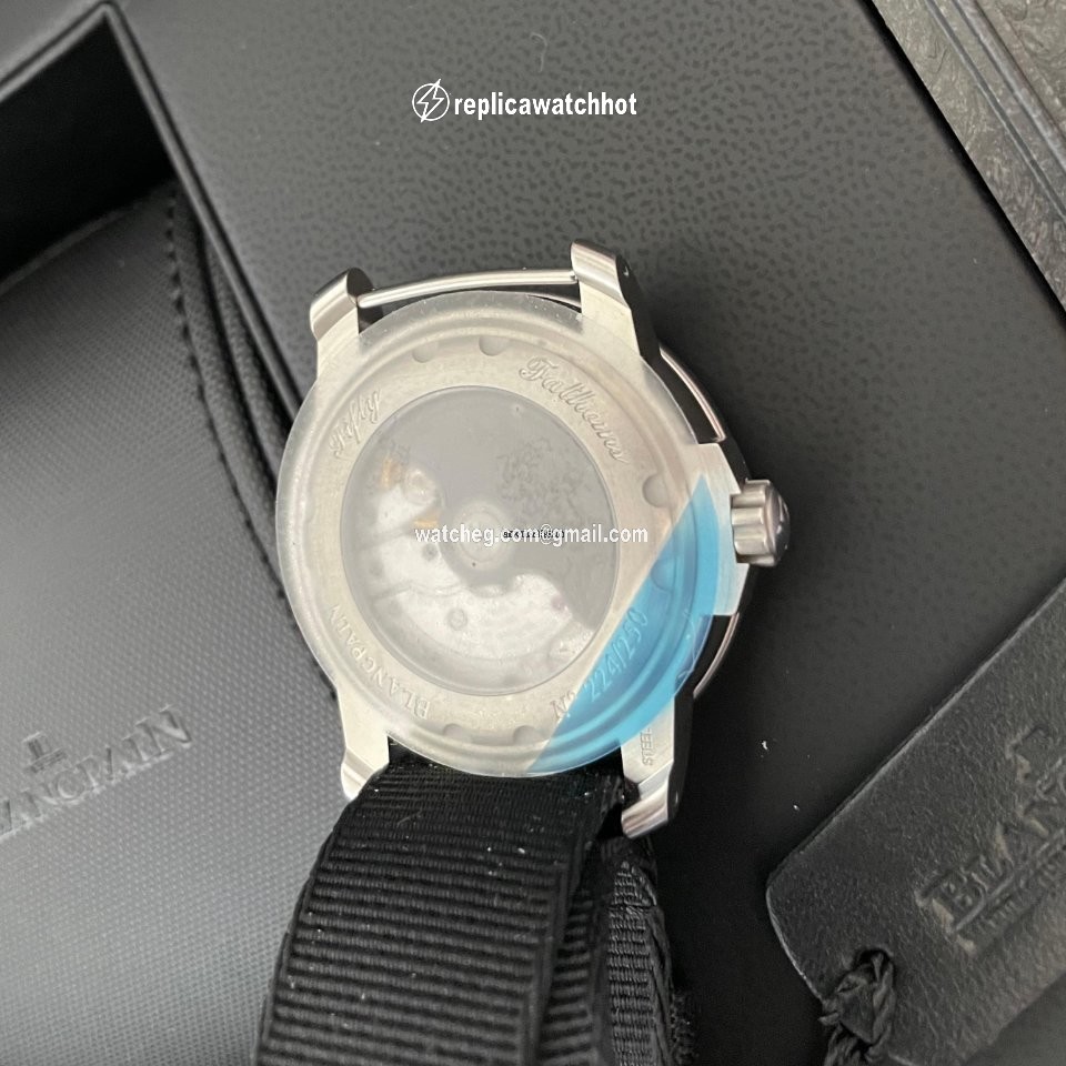 Blancpain Fifty Fathoms Mens watch Unisex Automatic Steel 5008 11B30 NABA 2