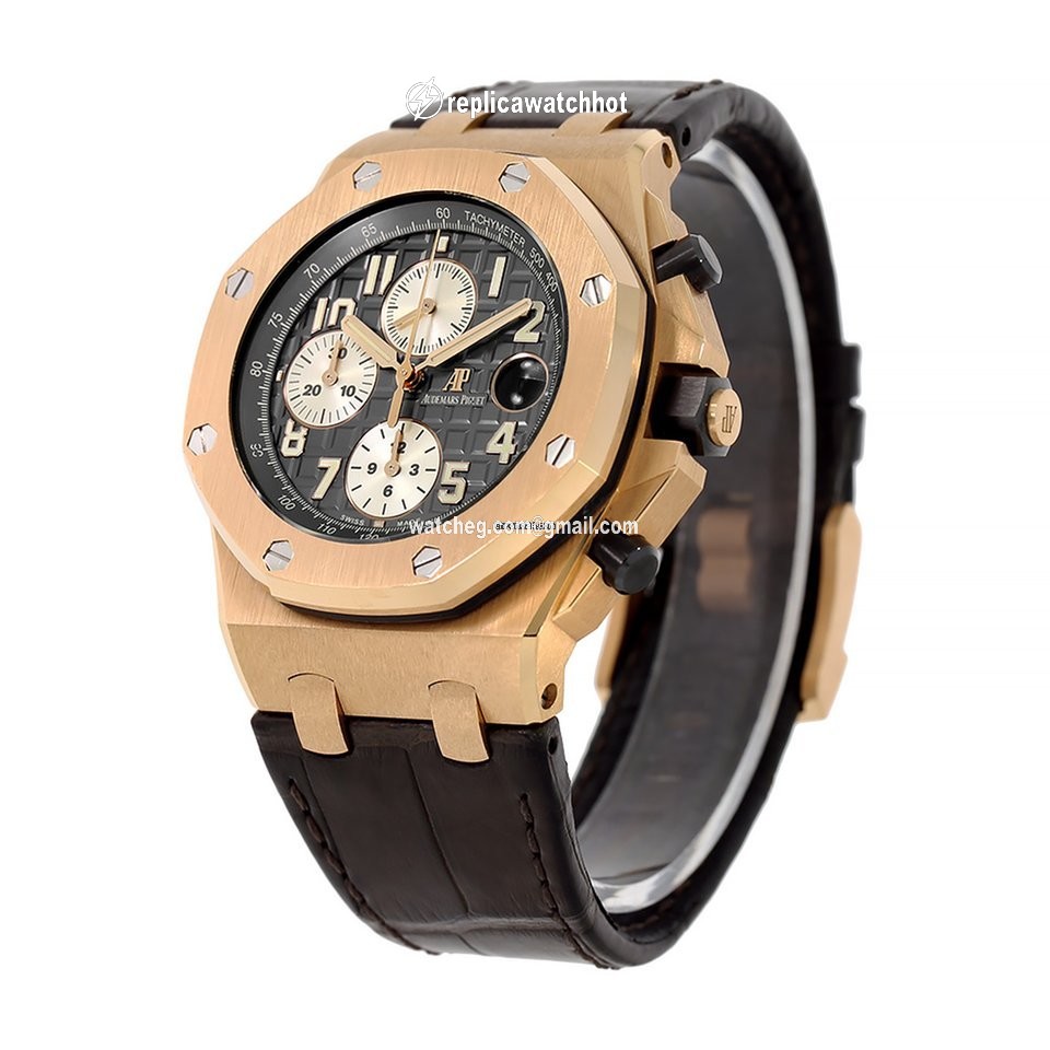 Audemars Piguet Royal Oak Offshore Chronograph Mens watch Unisex Automatic Rose gold 26470OR.OO.A125CR.01 2