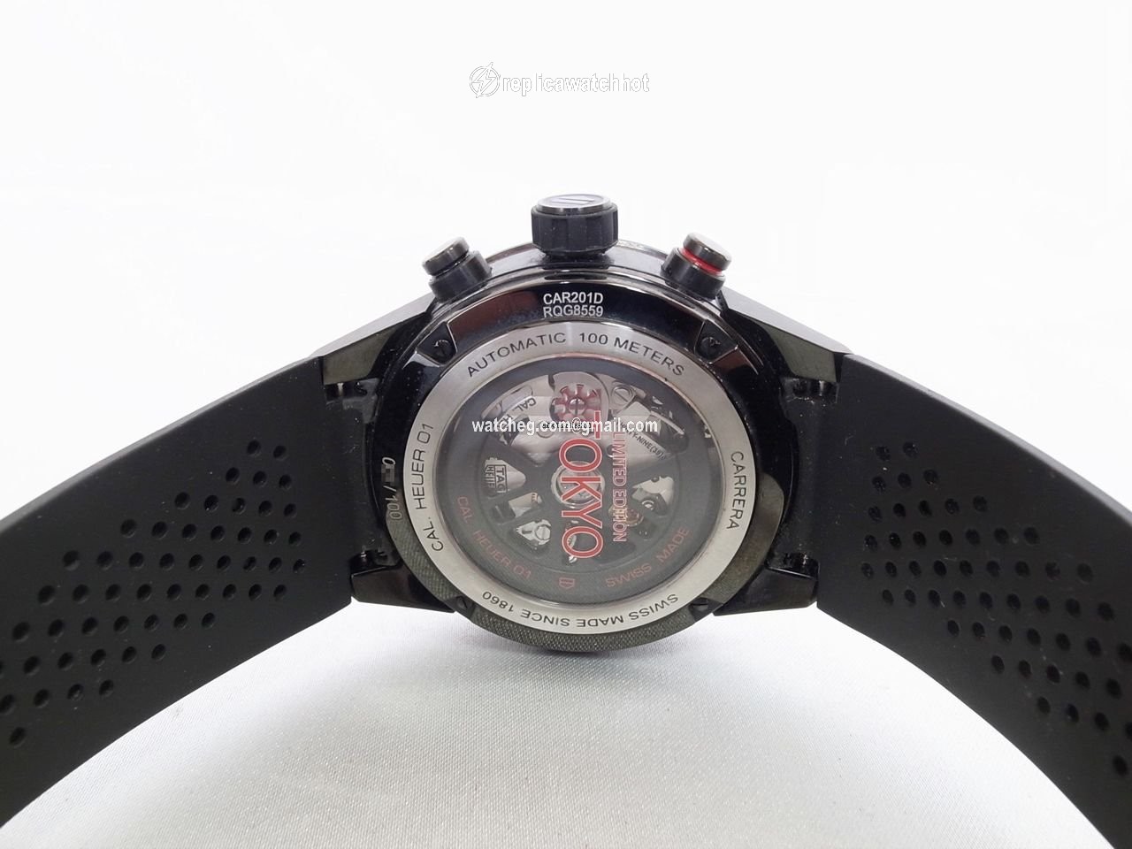 TAG Heuer Carrera Calibre HEUER 01 Mens watch Unisex Automatic Steel CAR201D 2