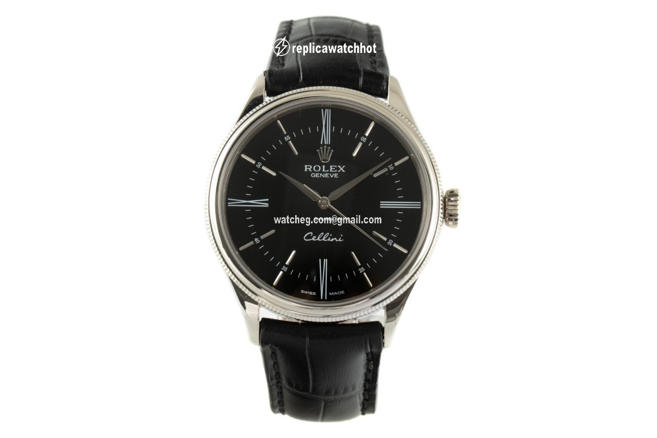 Rolex Cellini Time Mens watch Unisex White gold Automatic 50509 2