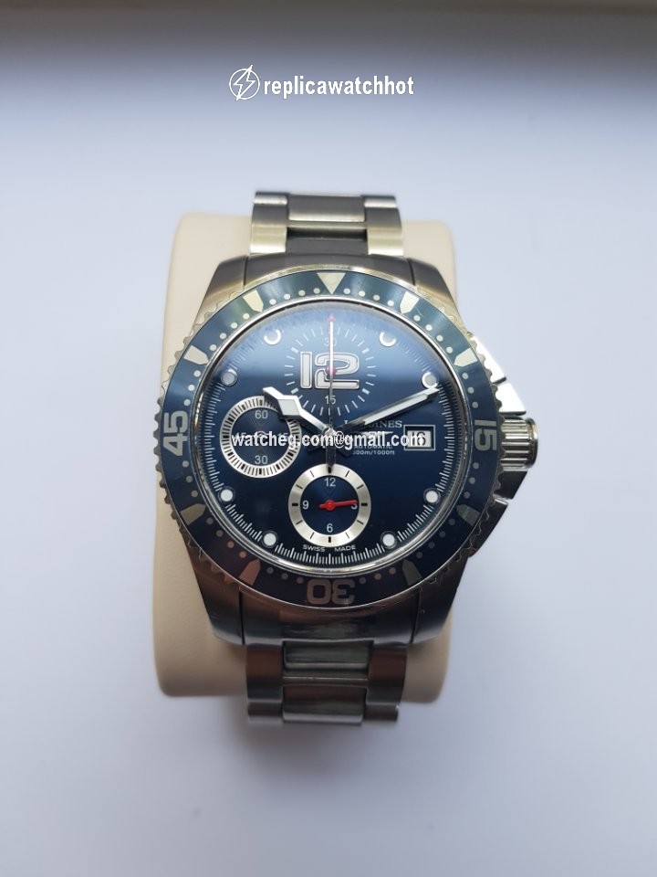 Longines HydroConquest Mens watch Unisex Automatic Steel L3.644.4.96.6 2