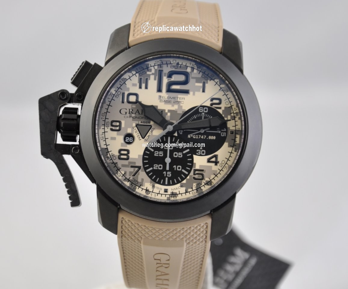 Graham Chronofighter Oversize Mens watch Unisex Automatic Steel 2CCAU.E05A 2
