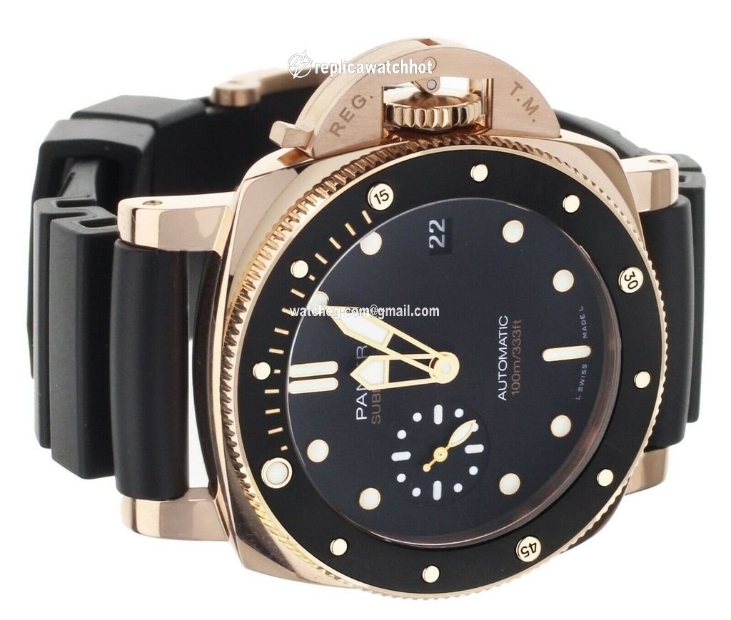 Panerai Mens watch Unisex Automatic Rose gold PAM974 2