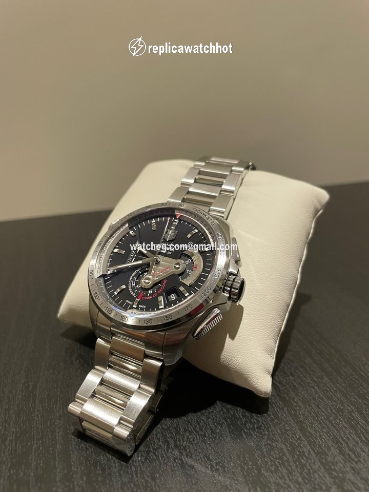 TAG Heuer Grand Carrera Mens watch Unisex Automatic Steel CAV5115 2