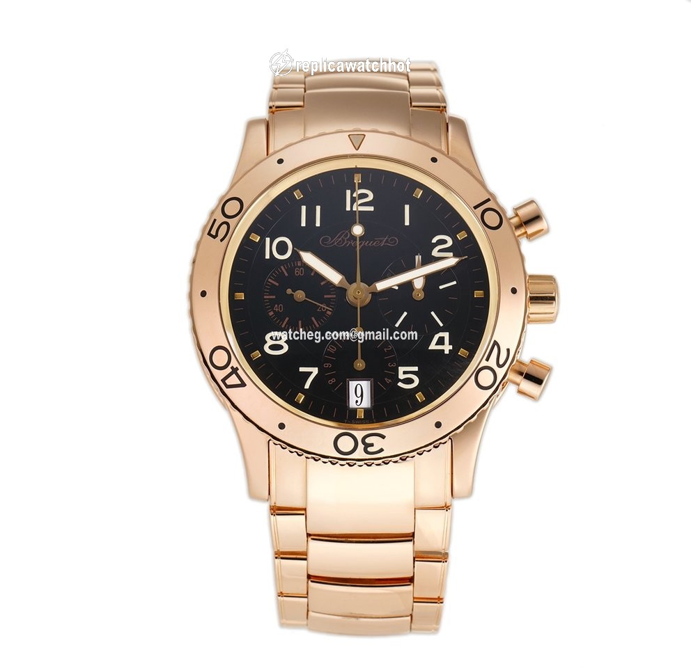 Breguet Type XX - XXI - XXII Automatic Rose gold 3820BR F2 RW9 2