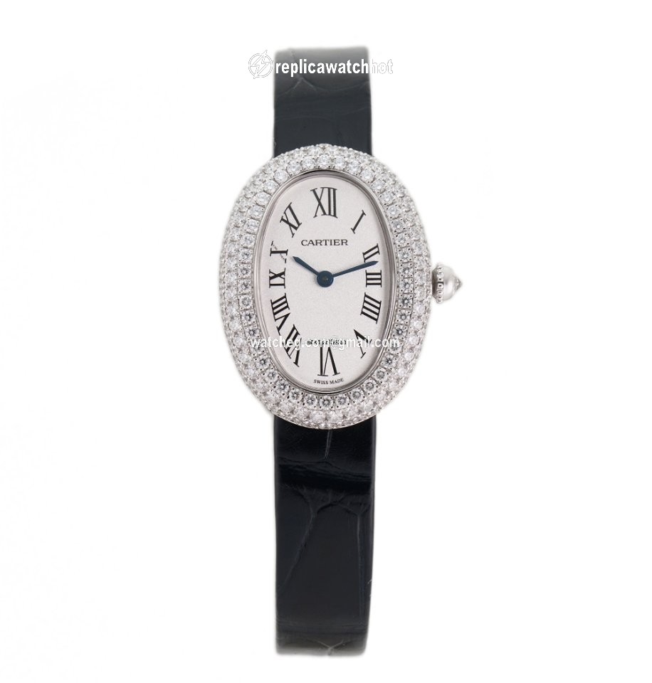 Cartier Baignoire Quartz White gold WJBA0015 2