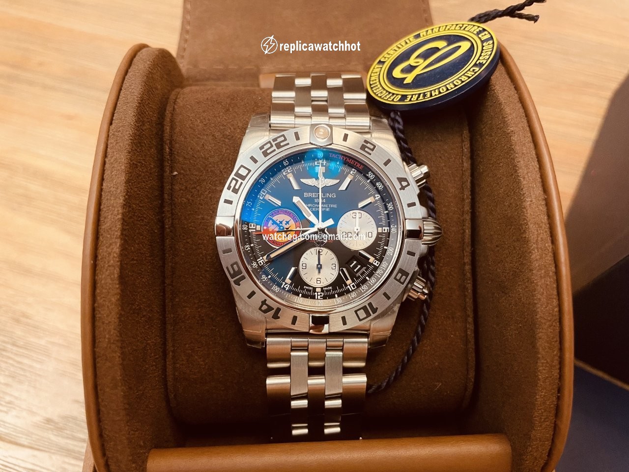 Breitling Chronomat 44 GMT Mens watch Unisex Automatic AB04203J BD29 2