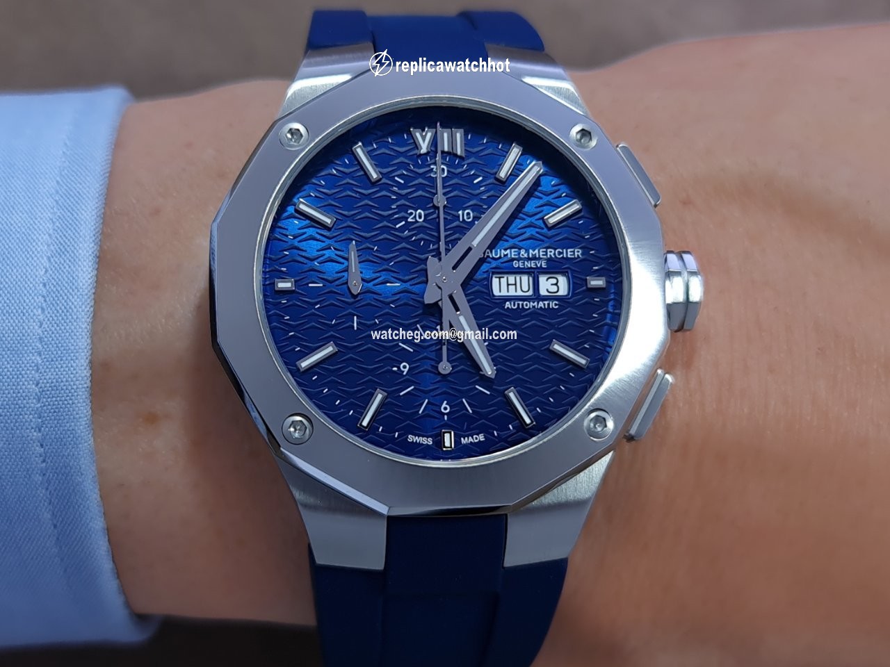Baume & Mercier Riviera Mens watch Unisex Automatic Steel M0A10623 2