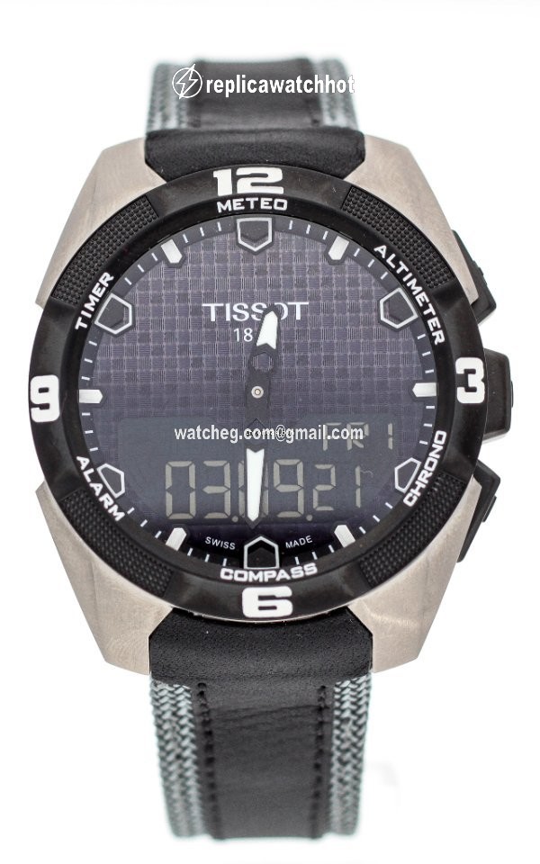 Tissot T-Touch Expert Solar Mens watch Unisex Quartz Titanium T091.420.46.051.01 2