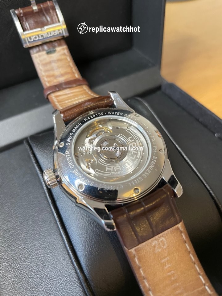 Hamilton Jazzmaster Maestro Mens watch Unisex Automatic Steel H42515555 2