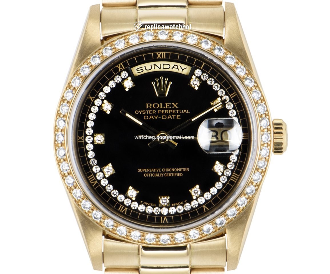 Rolex Day-Date 36 Mens watch Unisex Yellow gold Automatic 18348 2