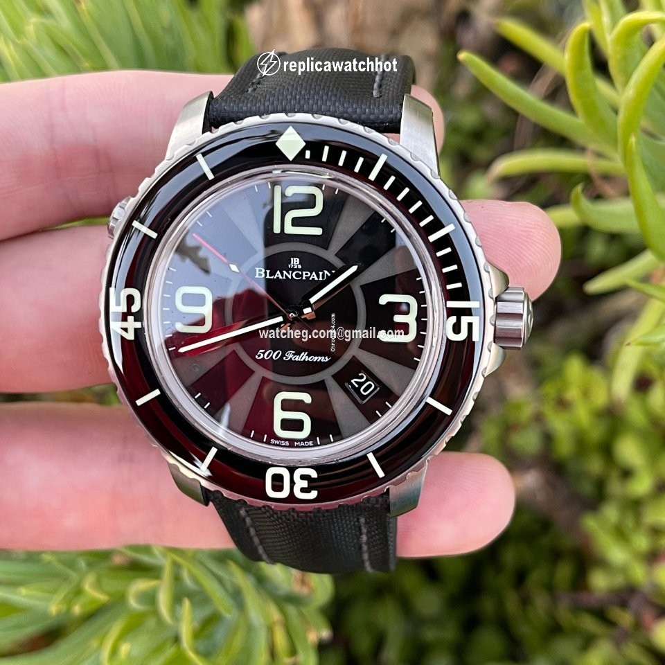 Blancpain 500 Fathoms Mens watch Unisex Automatic Titanium 50015-12B30-52B 2