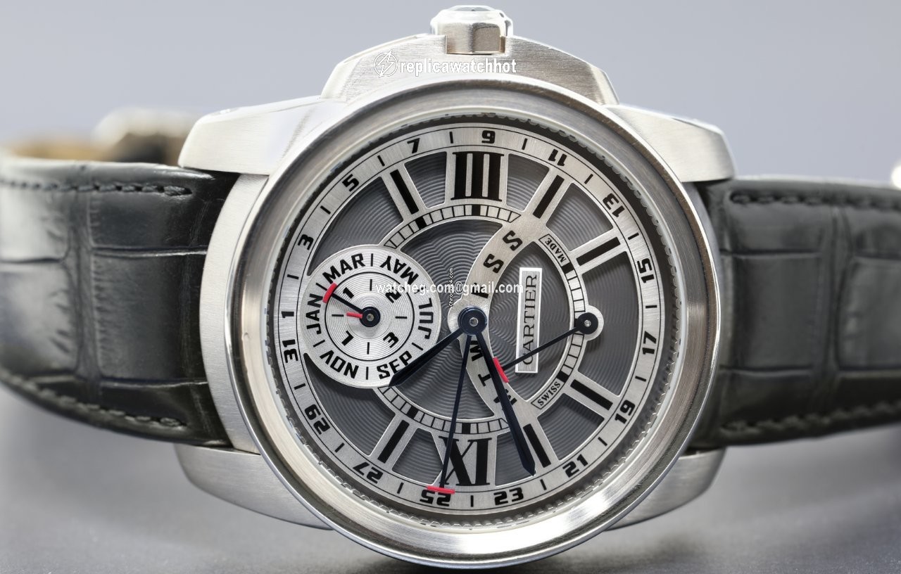 Cartier Calibre de Cartier Mens watch Unisex Automatic White gold W7100030 2