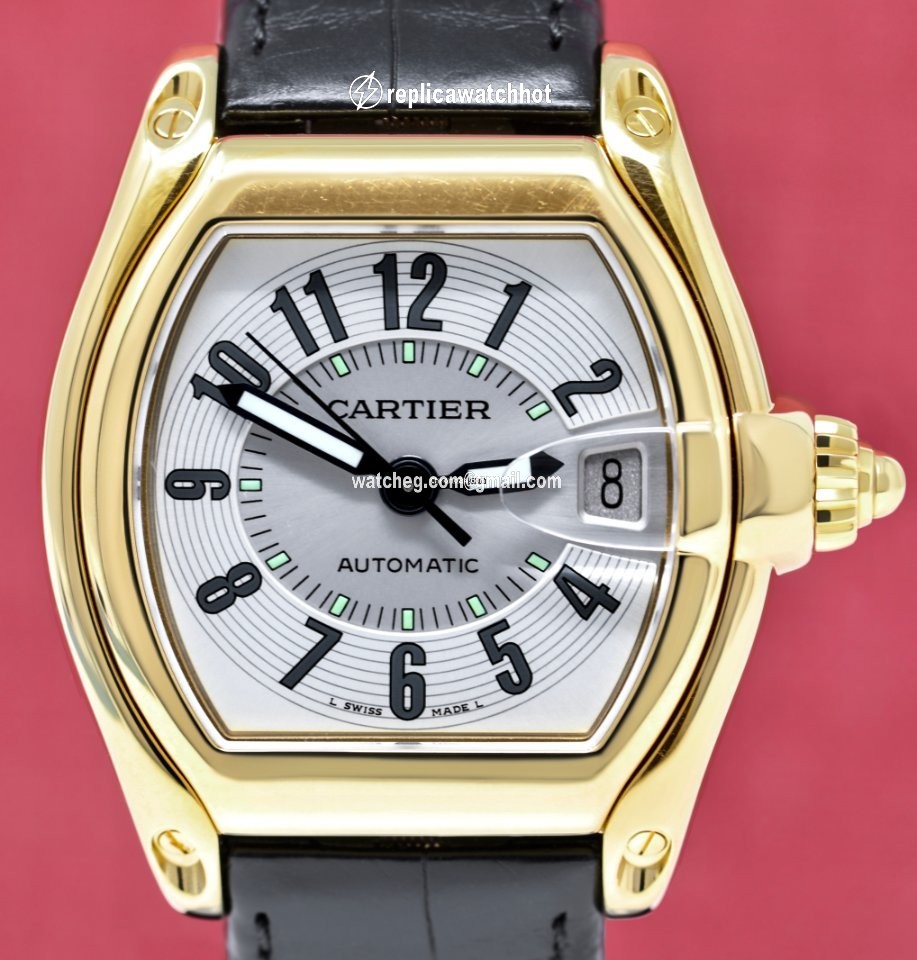 Cartier Roadster Mens watch Unisex Automatic Yellow gold 2524 2
