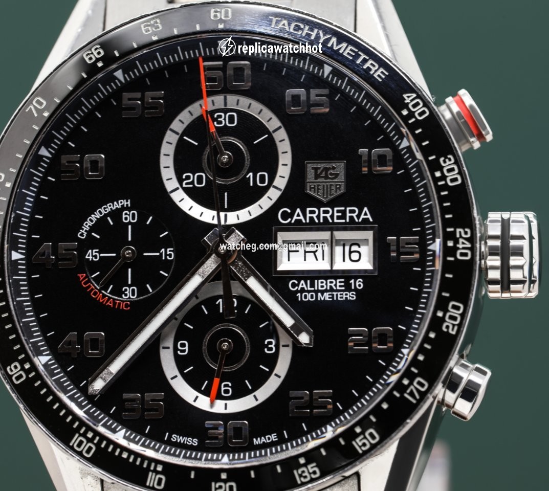 TAG Heuer Carrera Calibre 16 Mens watch Unisex Automatic Steel CV2A1R.BA0799 2