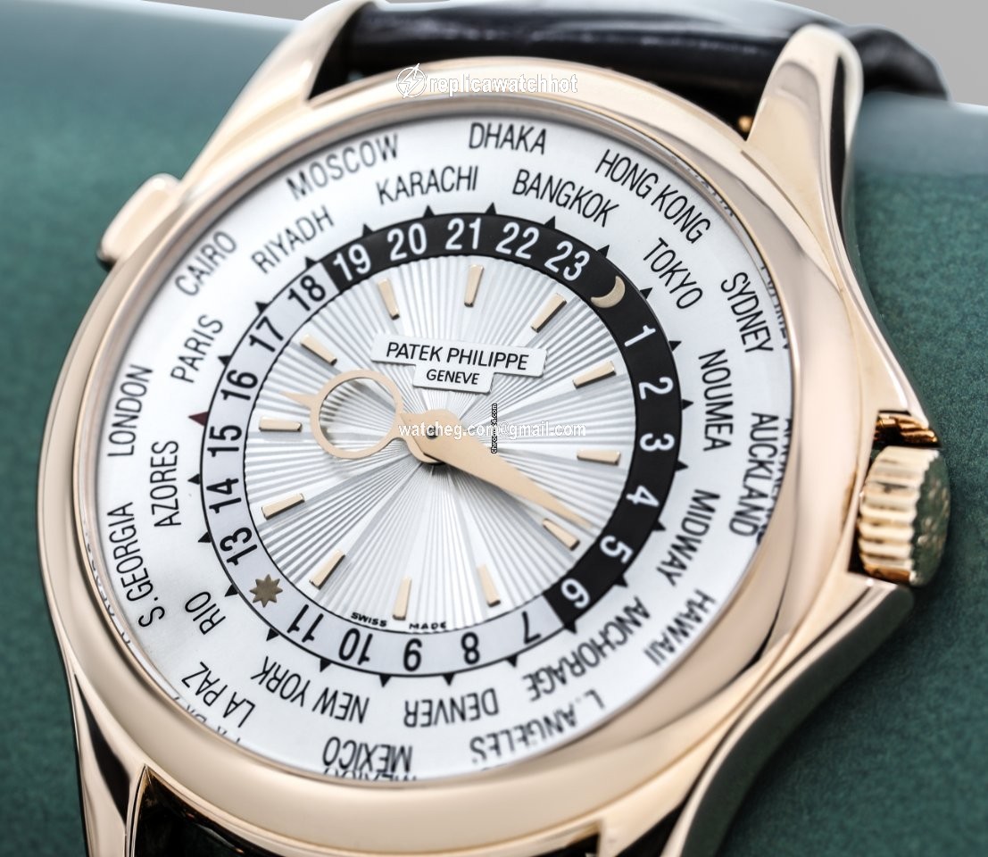 Patek Philippe World Time Mens watch Unisex Automatic Rose gold 5130 2