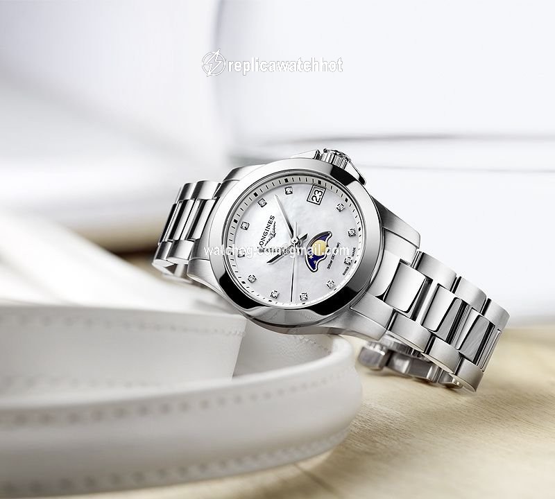 Longines Conquest Womens watch Quartz Steel L3.380.4.87.6 2