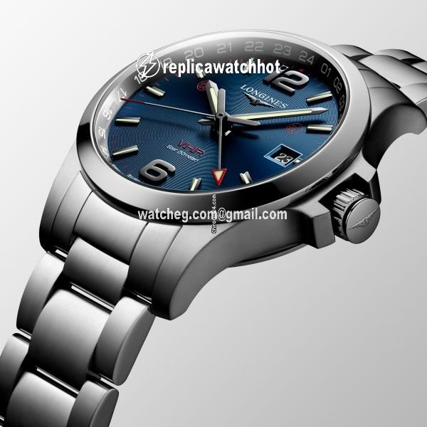 Longines Conquest Quartz Steel L3.718.4.96.6 2
