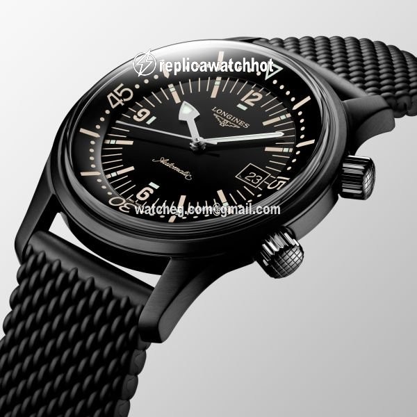 Longines Legend Diver Mens watch Unisex Automatic L3.774.2.50.9 2