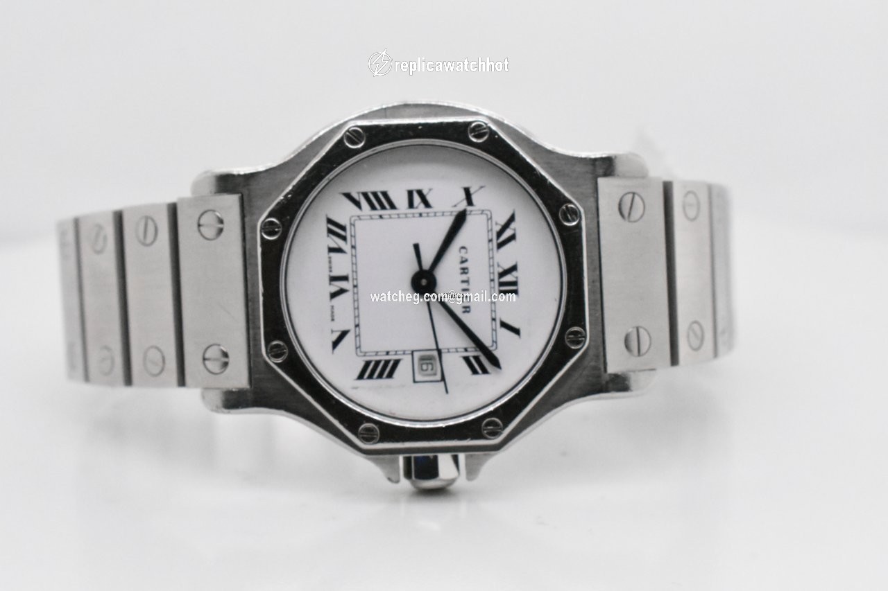 Cartier Santos Mens watch Unisex Automatic Steel 2965 2