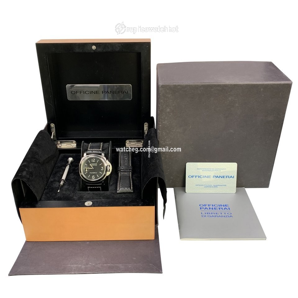 Panerai Luminor Marina Mens watch Unisex Manual winding Steel PAM 00111 2