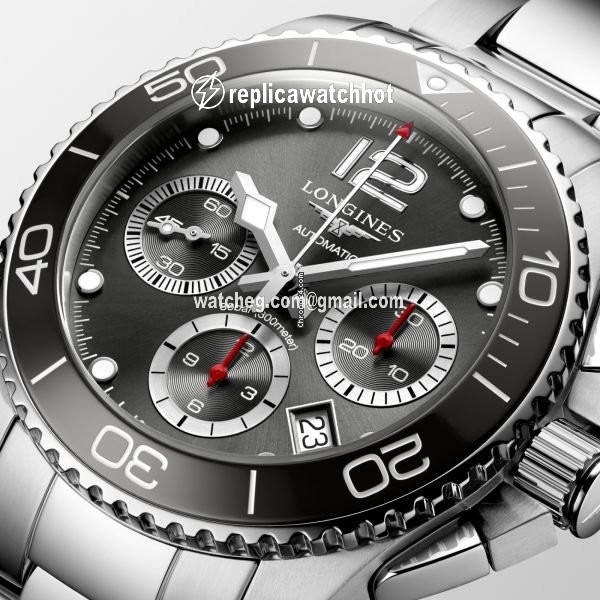 Longines HydroConquest Mens watch Unisex Automatic Steel L3.783.4.76.6 2