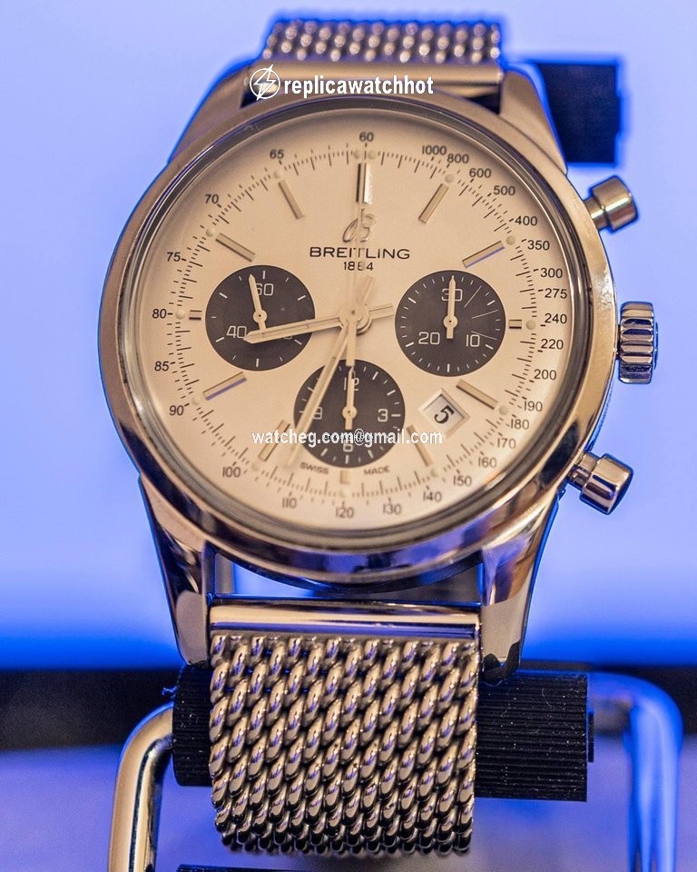 Breitling Transocean Chronograph Mens watch Unisex Automatic Steel AB015212.G724.154A 2