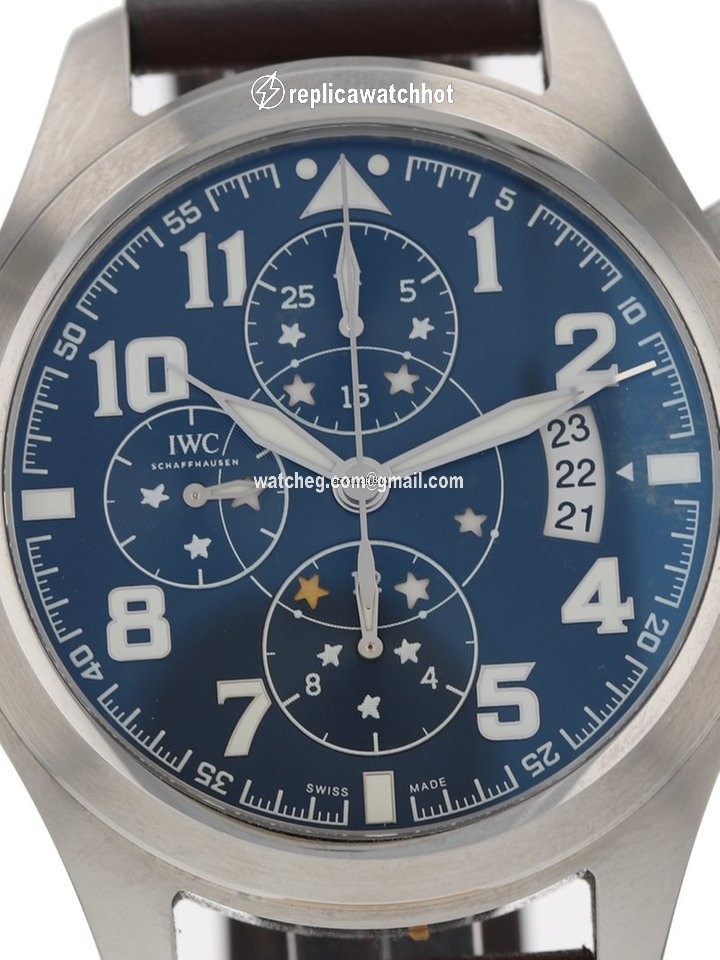 IWC Pilot Double Chronograph Steel IW371807 2