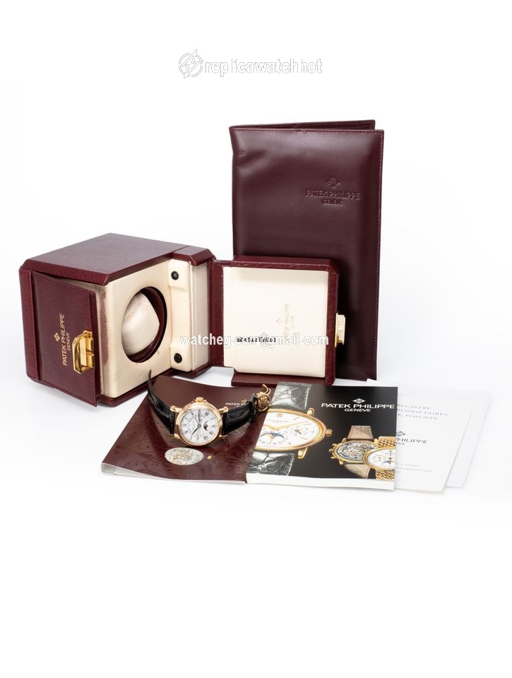 Patek Philippe Perpetual Calendar Mens watch Unisex Automatic Yellow gold 5059J-001 2