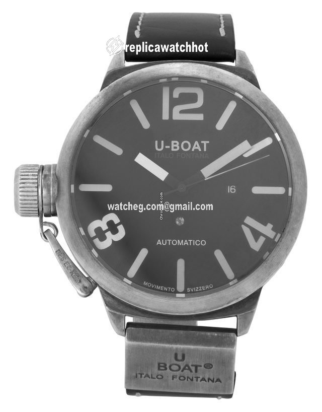 U-Boat Classico Mens watch Unisex Automatic Silver 4553 AB-AS-A925 2