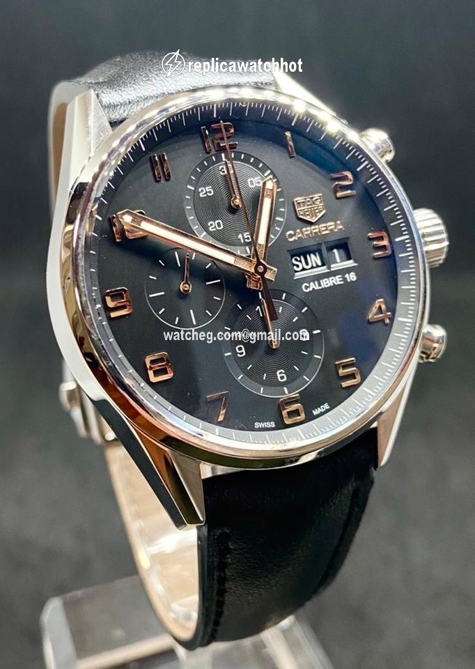 TAG Heuer Carrera Calibre 16 Mens watch Unisex Steel CV2A1AB 2