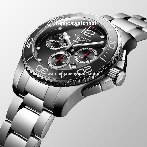 Longines HydroConquest Mens watch Unisex Automatic Steel L3.883.4.76.6 2