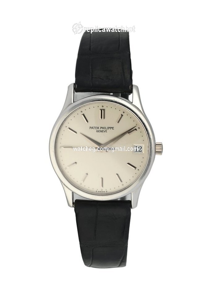 Patek Philippe Calatrava Mens watch Unisex Automatic Platinum 3998P 2