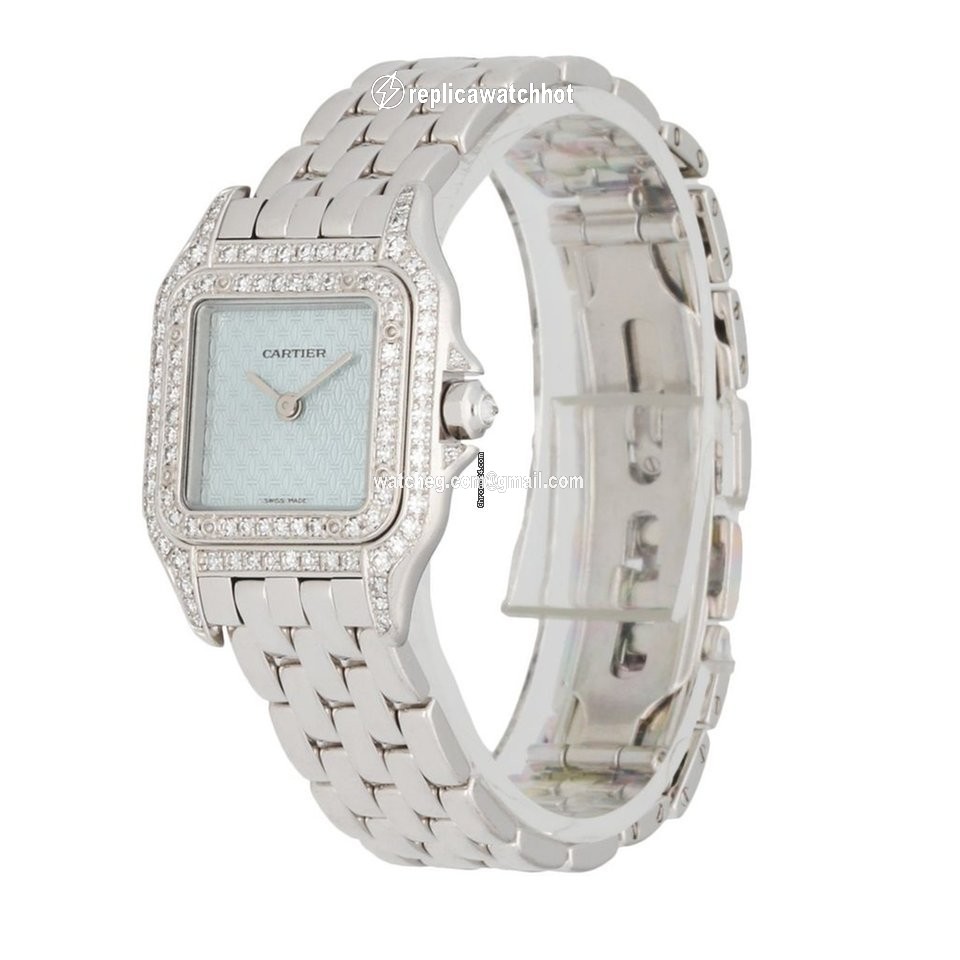Cartier Panthere Womens watch Quartz White gold 1660 2