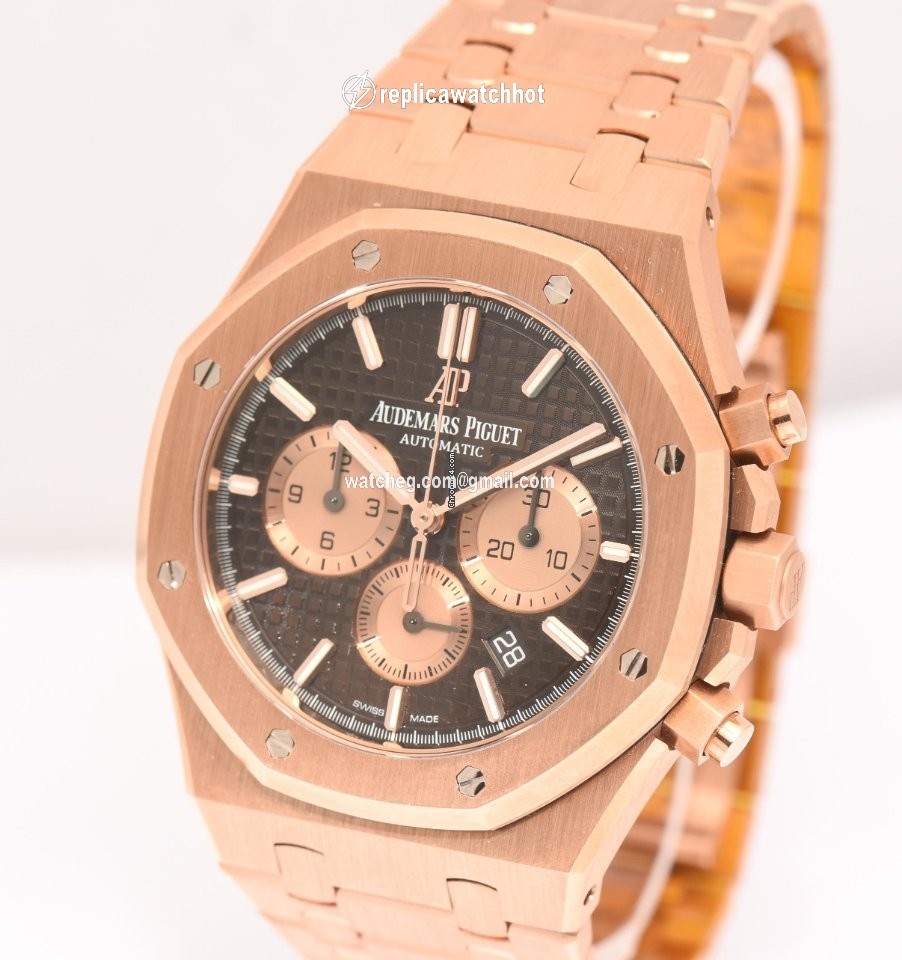Audemars Piguet Royal Oak Chronograph Mens watch Unisex Automatic Rose gold 263310R-00-12200R2 2